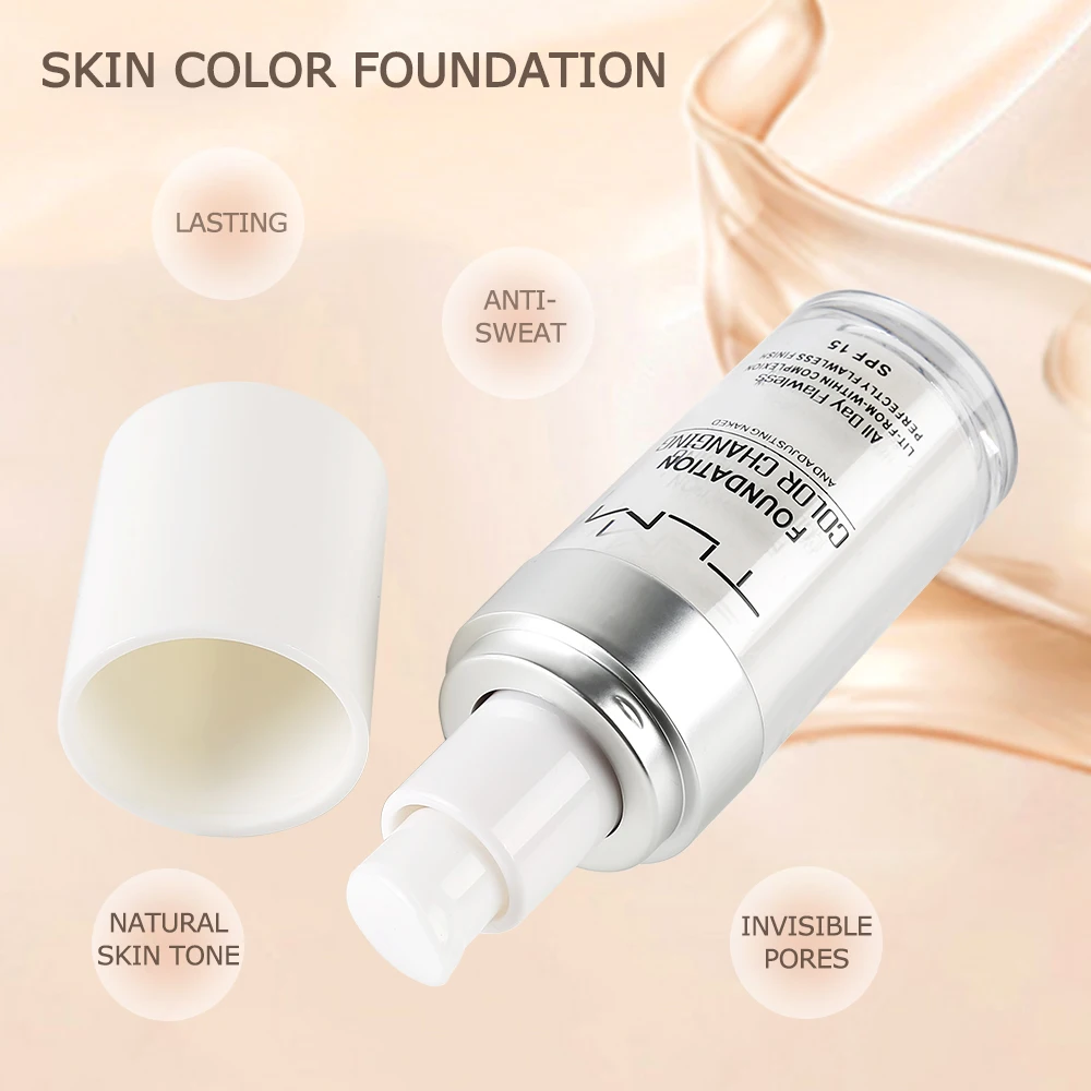 Color Changing TLM Foundation