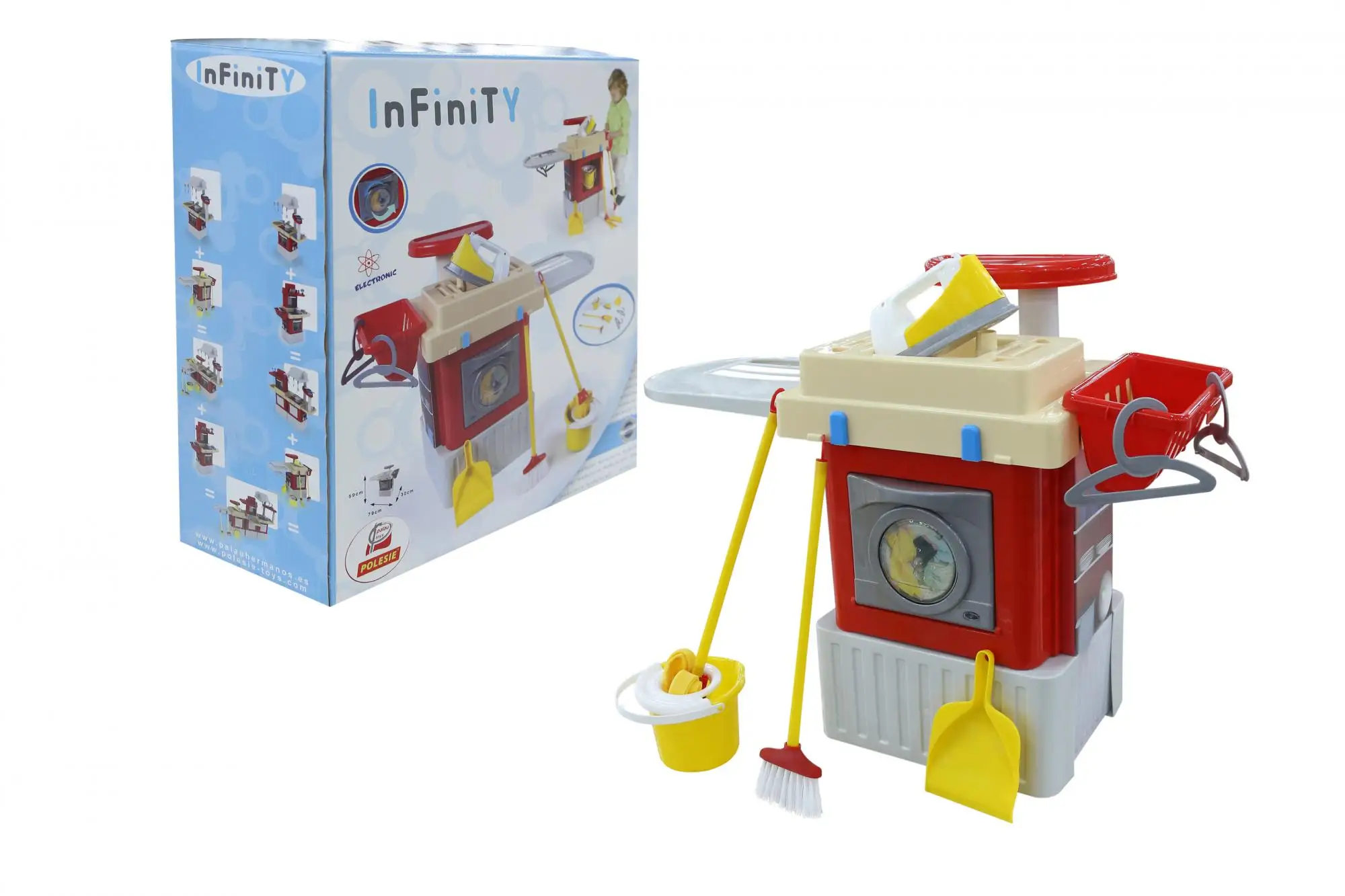 Набор Infinity basic №3(в коробке)(Стиральная машина,вращающийся барабан