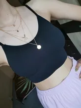 Collares multicapa y colgantes Vintage para mujer, collar de Gargantilla De Luna para mujer, gargantilla de oro, joyería de fiesta