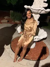 Yomagic-pelucas con onda de encaje frontal para mujer, cabello sintético de Color negro, sin pegamento, con línea de pelo Natural