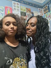 Ombre Curly Crochet Braids Hair Synthetic Braiding Hair Extensions Goddess Faux Locs 16 and 24 Inch Soft Dreads Dreadlocks Hair