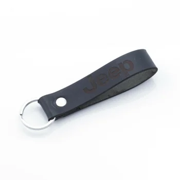 

4X4 keychain leather key ring key chain Schlüsselring porte-cles portachiavi laser cut Size: 100x19x3mm