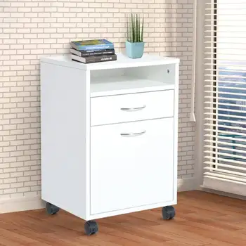 

Chest of drawers with Wheel-Type File Mobile Office and Home-Coloranco-Particle Board-40x35x60cm