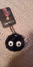 LLavero de Totoro para seguidores del cómic, accesorio con diseño de hada del polvo, apto para bolso, amuletos, monedero, Miyazaki Hayao
