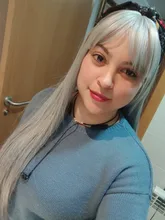 Pelucas de cabello Natural para Mujeres Afro, pelo sintético largo y liso, color marrón ombré, resistente al calor, a la moda, para Cosplay diario