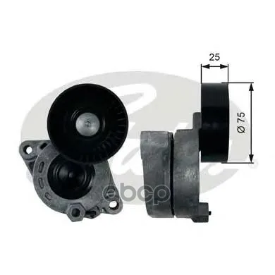 Ролик Приводного Ремня Mitsubishi Outlender 3.0 05 Gates арт. T39169