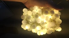 String Bulbs Light-Decoration Globe Patio Wedding Party Garden Outdoor with 80led Whtie
