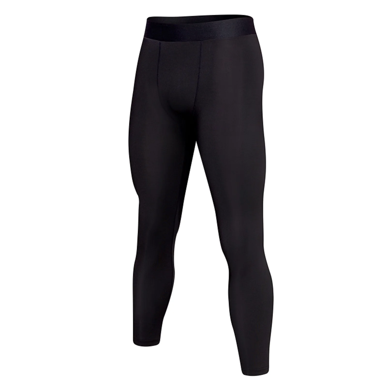 

Minimalism Design Boys Breathable Cozy Outdoor Basketball Cycling Legging Elastic Waist Fashion Solid Color Pants