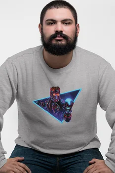 

Angemiel Wear Starlord Gray Men 'S Sweatshirt