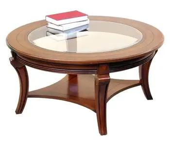 

Round coffee table floor Crystal