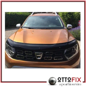 Image 1 - DACIA DUSTER 2018 AND LATER HOOD DEFLECTOR   PIANO BLACK   FREE SHIPPING   EASY INSTALLATION