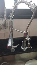 Kitchen Faucet Basin Tap-Spring Vessel-Sink-Mixer Brass Uythner Chrome Cold Hot Dual-Swivel