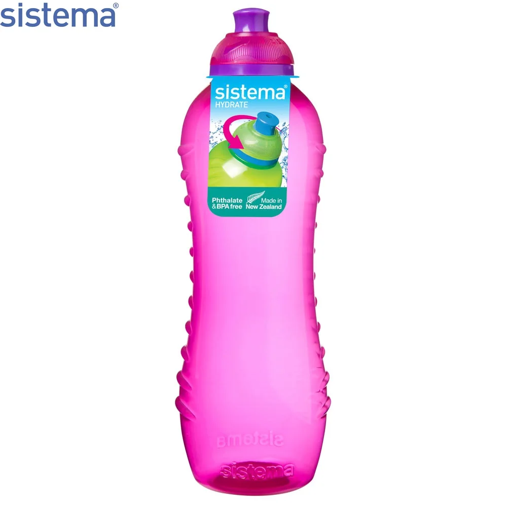 Бутылка для воды Sistema &quotHydrate&quot 620мл розовая 795|Бутылки воды| |