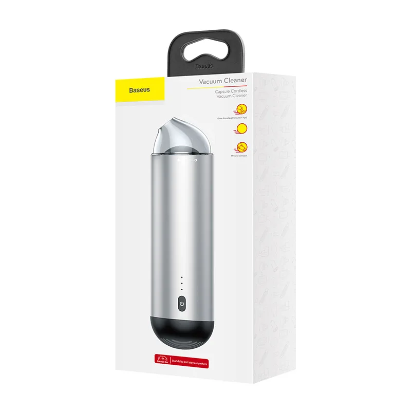 Пылесос беспроводной Baseus Capsule Cordless Vacuum Cleaner (Silver)|Пылесос| |