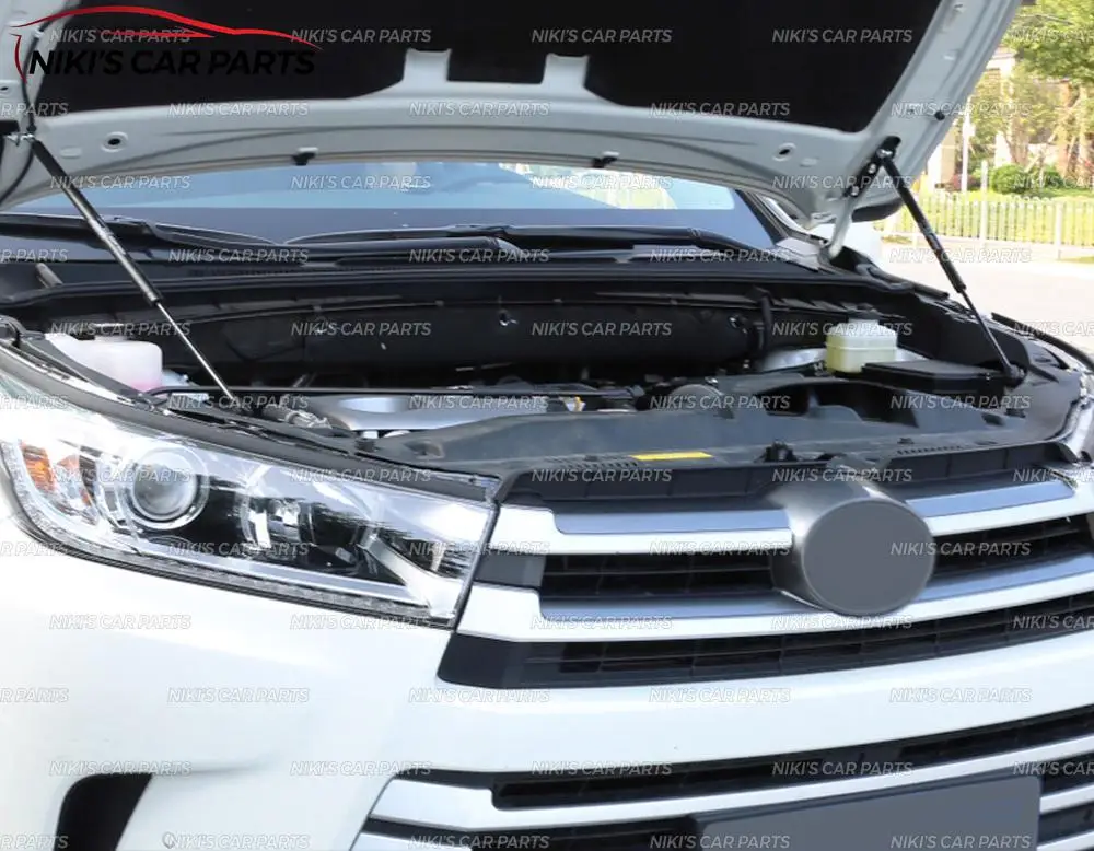 Стойки амортизатора капота для Toyota Highlander- нержавеющая сталь 1 комплект/2 шт. литье украшения автомобиля Стайлинг внешний