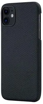

Pitaka magcase (ki1102r) case for iPhone 11 (black plain)