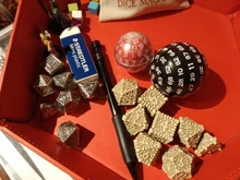 Dices Board-Game Polyhedral-Dice Table Acrylic 100-Sides D100 