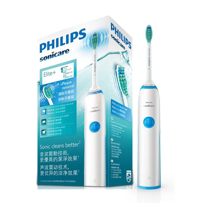 Качественная электрическая зубная щетка Philips Sonic HX3216 с легкой щелчкой
