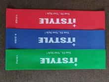 Bandas de resistencia elásticas para entrenamiento de fuerza, lazo de goma para Fitness, gimnasio, Yoga, Pilates