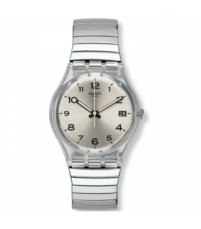 Часы swatch SILVERALL Gent 34 мм ремешок большой GM416A