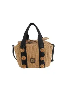 

Raffia handbag hand Sand Beach of FOR TIME