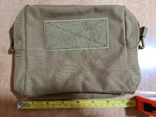 Bolsa Molle de nailon EDC para herramientas de supervivencia, bolsa impermeable al aire libre para accesorios, multiusos, bolsa táctica de utilidad para senderismo y montar