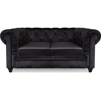 

Sofa CHESTER, sleeps 2, Black Velvet