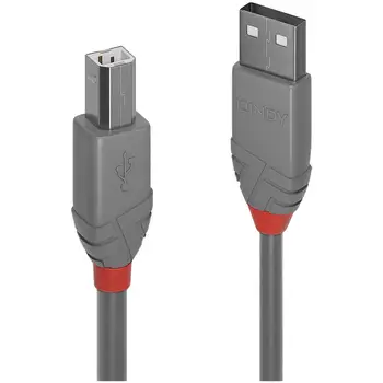 

Cable Usb 2.0 Type A to B Anthra Line, 5 mLINDY5.96