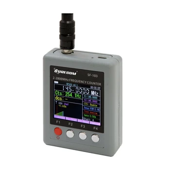 

FMUSER Surecom DMR SF-103 Hand-held Frequency Counter Digital Two-way Radio Frequency Reader Meter Measuring Mute