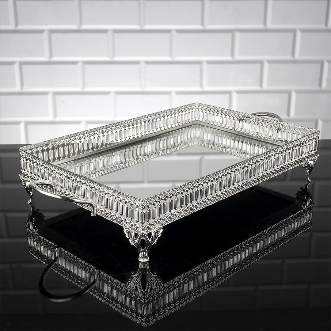 Silver Medium 44*24 cm (17.3*9.4 inches)