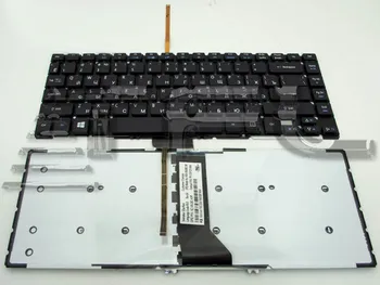 

Keyboard for laptop Acer Aspire r7-571 with backlit without frame (black)