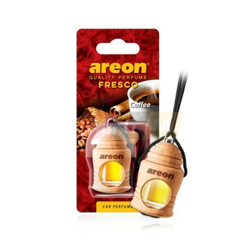 

Flavoring "areon" wooden with a bottle "fresco" coffee