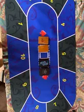 Texas Desk-Pad Poker-Mat Rubber Gaming Jack-Baccarat Black Holdem Durable Dice Home