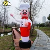 Inflatable Tube Guy Fast Food Restaurant Decoration Chef Balloon Outdoor  Advertising  Air Dancer Sky Tubeman Waving With Blower 2