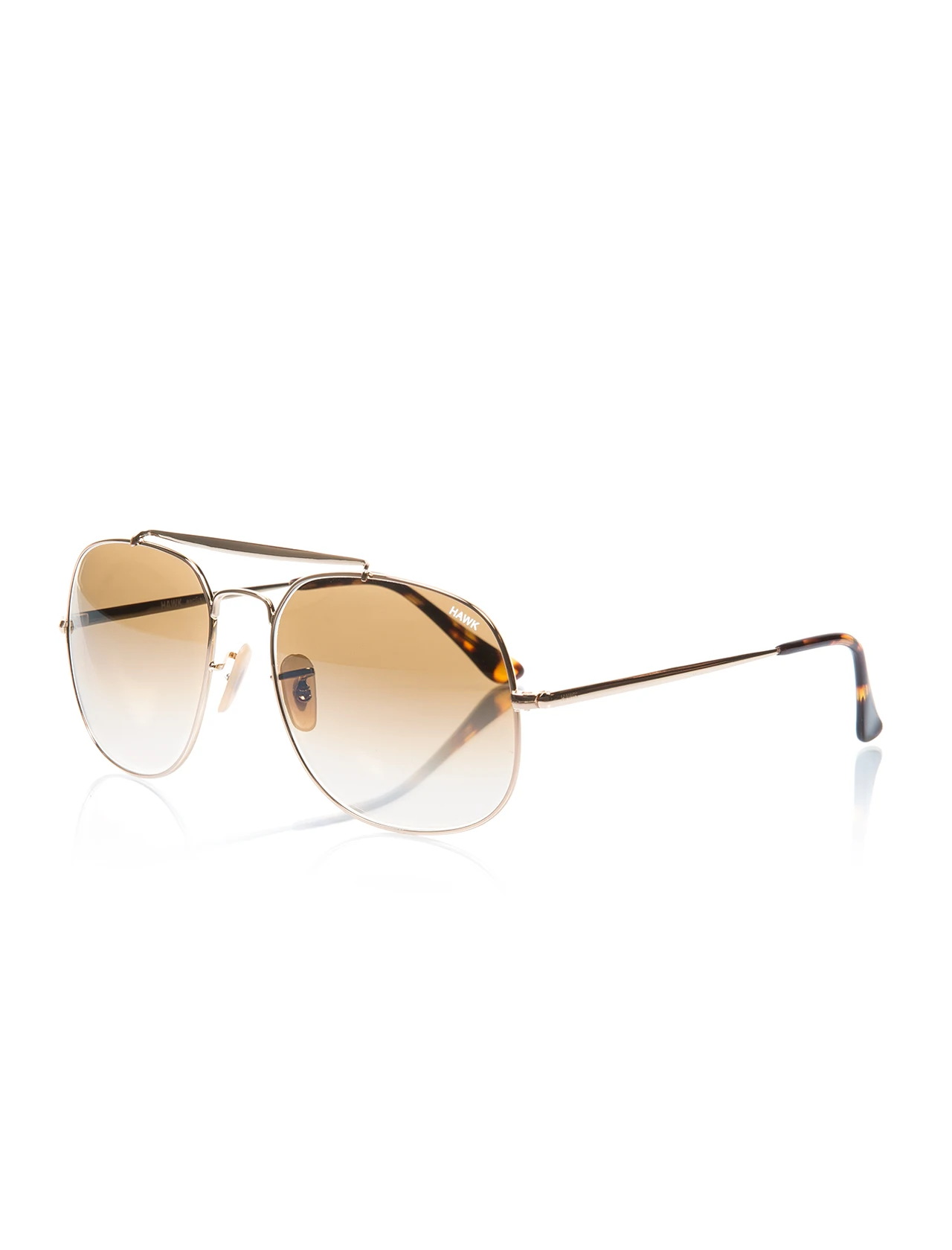 

Men's sunglasses hw 1699 02 metal gold crystal square square 57-17-145 hawk