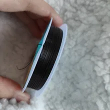 Colorfast de alambre de cobre alambre para collar de pulsera joyas DIY accesorios/0,2/0,25/0,3/0,5/0,6/0,7/1,0mm arte rebordear Alambre de HK018