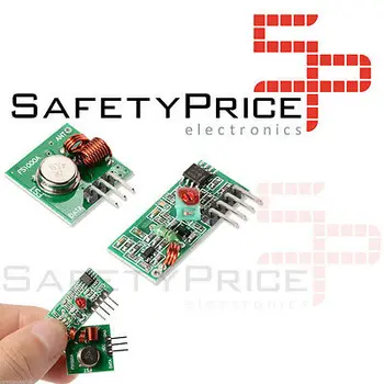 

Arduino Rf transmitter module and wireless receiver 433 MHZ electronic
