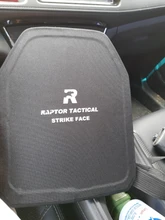 Raptor 10*12 pulgadas NIJ nivel IIIA PE a prueba de balas balísticos placa Nivel 3A sola balísticos a prueba de balas Panel armadura de cuerpo