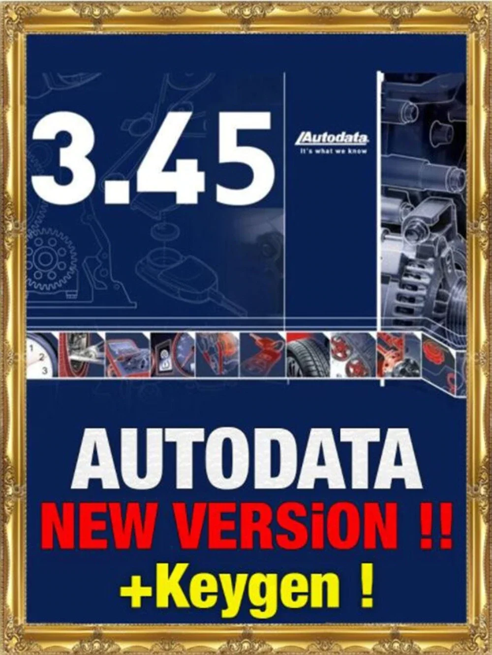 Autodata 3.45 Auto repair software Autodata 3.45, Keygen , latest