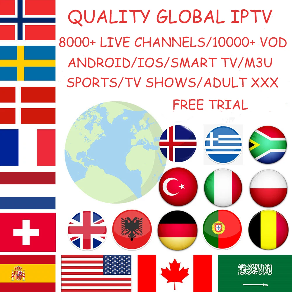 

Iptv subscription/4K HD/free trial/global sports/ADULT/FRENCH/UK/US/PORTUGAL/SPAIN/TURKISH/M3U/PC/SMART TV/ANDROID/IOS/PAD/MAG/