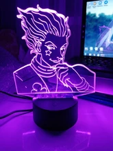 Night-Lamp Bedroom Decor Manga Gift Anime Hunter-X-Hunter Kids Child for 3d
