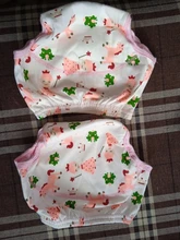 1 Uds bonitos pañales de bebé reutilizables pañal para bebés de tela lavable niños bebé algodón pantalones bragas pañales cambiando