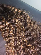 ALICE-pelucas de cabello humano rizado con malla frontal, cabello con cierre superior de cuero cabelludo de 150% de densidad, no Remy