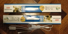 Juego completo de luces Led de cocina para debajo del armario, 220V, 110V, 10w, 20W, 30/50CM, para dormitorio y hogar