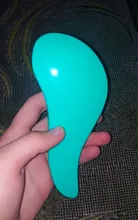 Bebé niños y mujeres desenredar el cabello cepillo peines salón suave Anti-estática cepillo enredo seco mojado de cerdas manejar enredos rizado