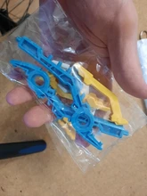HUIQIBAO-bloques de construcción de dispositivos desmontados, Serie de alta tecnología, accesorios, pinzas, herramienta, piezas de bloques, juguetes para niños