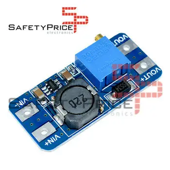 

MT3608 voltage boost regulator, adjustable input 2 VCC to 24 VCC 3608 SP