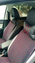 Almohada de cuello para coche, reposacabezas de cuero genuino, diseño de protección de seguridad, soporte de descanso, color negro, accesorios de seguridad para automóviles, Uds.