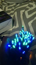 Solar String Lamps For Garden Waterproof Outdoor Lighting 5M 7M 12M 22M 6V Christmas