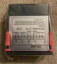 Termostato electrónico de doble Control, pantalla Digital inteligente para ordenador de STC-3008, pantalla Dual, Temperatura Dual, ajustable